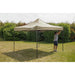 2x2m Pop-Up Gazebo & Side Walls Set BEIGE - Strong Outdoor Garden Pavillion Tent - LoopsDirect