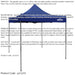 2x2m Pop-Up Gazebo - BLUE Heavy Duty Frame & Water Resistant - Garden Pavillion - LoopsDirect