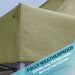 3x4.5m Pop-Up Gazebo - BEIGE Heavy Duty Frame & Water Resistant Garden Pavillion - LoopsDirect