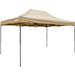 3x4.5m Pop-Up Gazebo - BEIGE Heavy Duty Frame & Water Resistant Garden Pavillion