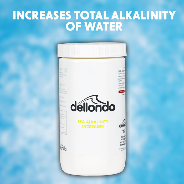 1KG Hot Tub Alkalinity Increaser - Spa & Swimming Pool Water Alkaline Booster