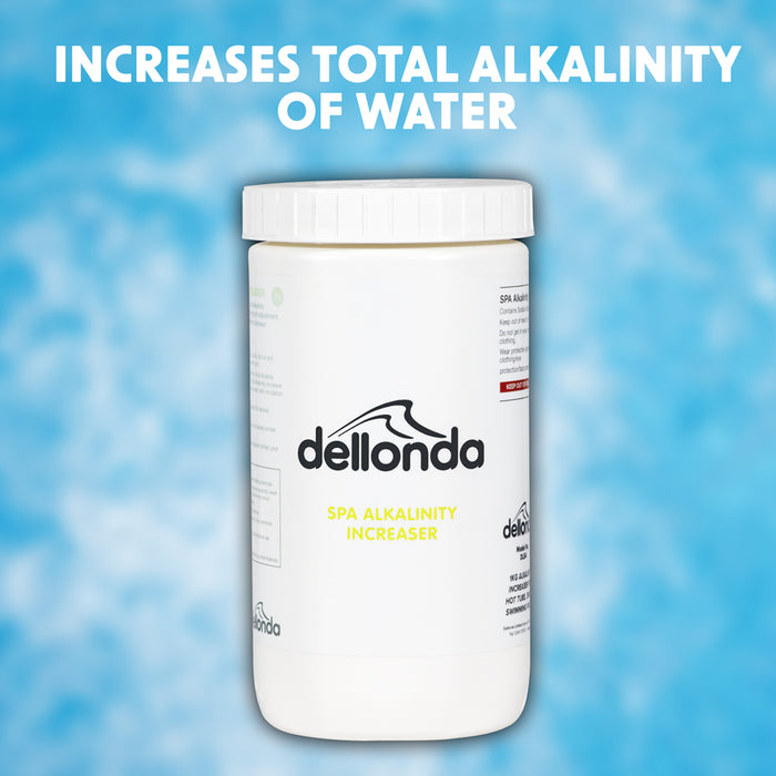 1KG Hot Tub Alkalinity Increaser - Spa & Swimming Pool Water Alkaline Booster - LoopsDirect