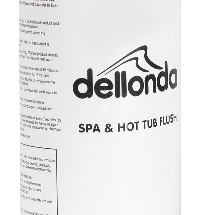 500ml Hot Tub Spa Flush Cleaner Bottle - Remove Sludge Biofilm & Debris Pool - LoopsDirect