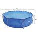 10ft Steel Frame Garden Swimming Pool Pump & Accessories Set - 76cm Deep Kids - LoopsDirect