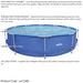 12ft Steel Frame Garden Swimming Pool Pump & Accessories Set - 76cm Deep Kids - LoopsDirect