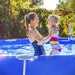 12ft Steel Frame Garden Swimming Pool Pump & Accessories Set - 76cm Deep Kids - LoopsDirect