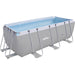 4x2m Premium Garden Swimming Pool & Filter Pump - 99cm Deep Kids Paddling