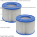 2 PACK 105 x 80mm Hot Tub Spa Filter Cartridge Replacement New Water Filtration - LoopsDirect