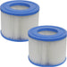 2 PACK 105 x 80mm Hot Tub Spa Filter Cartridge Replacement New Water Filtration