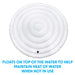 135cm Round Inflatable Heat Retaining Hot Tub Cover - Spa Water Lid Retention - LoopsDirect