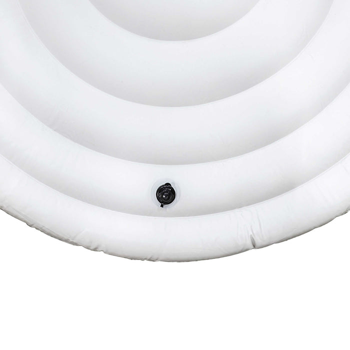 135cm Round Inflatable Heat Retaining Hot Tub Cover - Spa Water Lid Retention - LoopsDirect