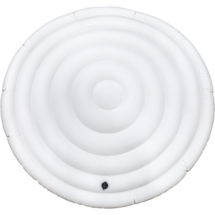 135cm Round Inflatable Heat Retaining Hot Tub Cover - Spa Water Lid Retention
