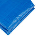 15ft / 4.5m Round Swimming Pool Top Cover & Rope Ties - Tarpaulin Paddling Lid - LoopsDirect