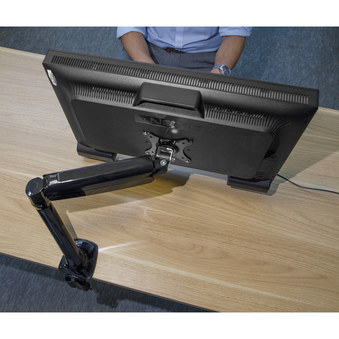 10-27 Inch Moving Monitor Desk Mount Arm Bracket - 9KG Screen Holder Stand