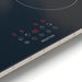 60cm 6800W 4 Zone Electric Induction Hob - Black Glass Touch Control Flush - LoopsDirect