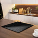 60cm 2800W 4 Ring Electric Induction Hob & Bridge Zone - Black Glass Flush - LoopsDirect