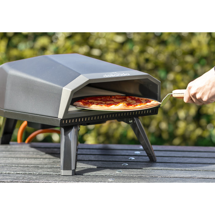 12" Portable Gas Pizza Oven & Regulator Set Includes Outdoor Cover & Peel Paddle