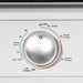 2.5KG Portable Worktop Tumble Dryer - White Compact Mini Clothes Spin Dryer - LoopsDirect