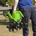 1500W Electric Rotavator / Tiller / Cultivator - 40cm 6 Blade Weeder Landscape - LoopsDirect