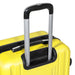 3pc Lightweight ABS Suitcase Set - Wheeled Travel Luggage Yellow 20 24 28" Cases - LoopsDirect