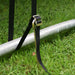 4pc Heavy Duty Trampoline Ground Anchor Set - Universal Turf Lawn Tie Down Pegs - LoopsDirect