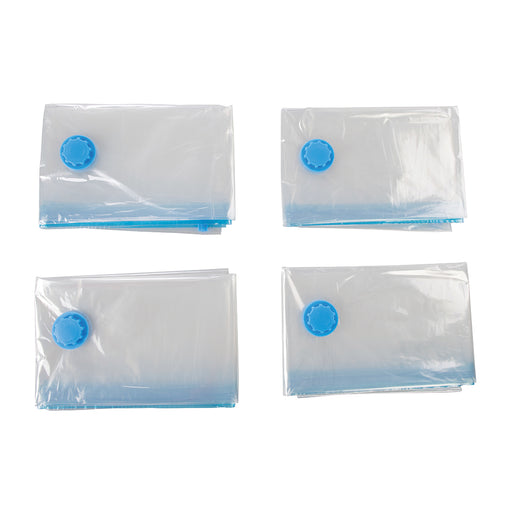 4 PACK 1000mm x 800mm Vacuum Storage Bags Holiday Suitcase Space Saving Covers Loops