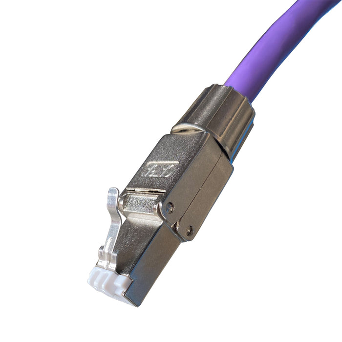 Low Smoke CAT6a S/FTP Cable LSZH Shielded Screened Pure Copper 23 AWG Data