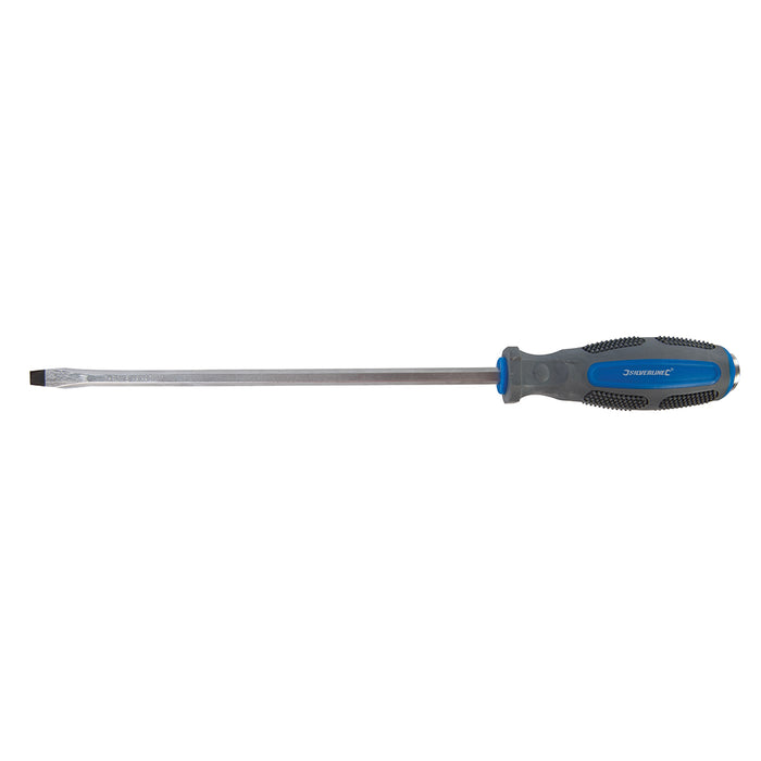 SL8 x 250mm Slotted Hammer Through Screwdriver Strike Plate Chisel Drive Handle Loops