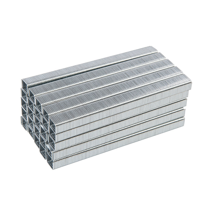 5000x 10J Outdoor Galvanised Staples 11.2mm x 8mm x 1.17mm Heavy Duty Refill Loops