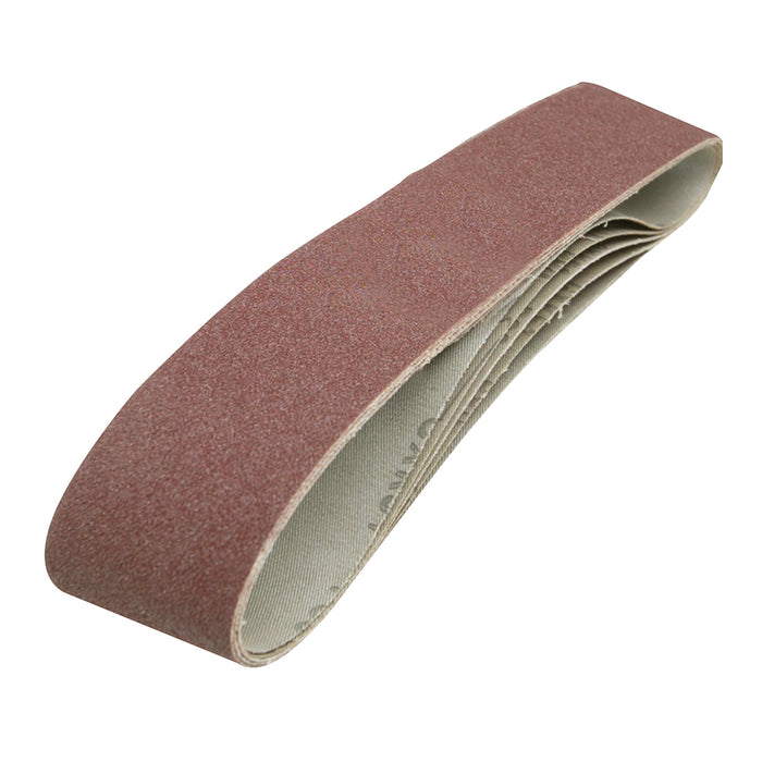 QTY 5 Sanding Belts 100mm x 915mm 80 Grit For Belt Sanders Loops