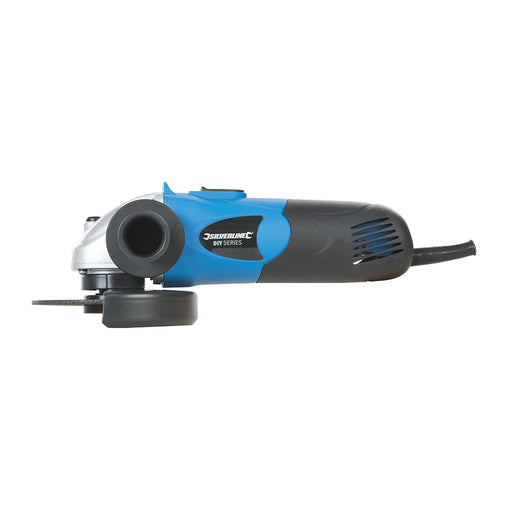 Powerful 650W Mini Angle Grinder 115mm Cutting Discs Adjustable Handle & Guard Loops
