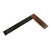 300mm Hardwood Carpenters Square Heavy Duty Woodwork Joinery Straight Edge Tool Loops