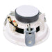 PAIR of 4" Mini Low Profile Ceiling Speaker 8 OHM 2 Way Compact Mount Slim Line