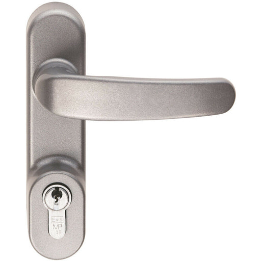 Narrow Style External Handle Locking Attachment 150 x 36mm Silver Loops