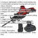 12V Cordless Reciprocating Saw - Includes 2 x 1.5Ah Batteries & Charger - Bag Loops