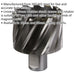 50mm x 25mm Depth Rotabor Cutter - M2 Steel Annular Metal Core Drill 19mm Shank Loops