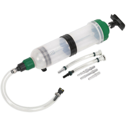 1.5l Fuel Retriever Syringe - Suits Petrol & Diesel Vehicles - Line Maintenance Loops