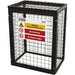 Gas Cylinder Storage Cage - 2x 19KG Cylinders - Outdoor Butane / Propane Safety Loops