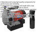 Low Profile 35mm Magnetic Drilling Machine - Safety Fixing Strap - 230V Loops