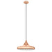 Hanging Ceiling Pendant Light Sleek Copper Shade 1x 60W E27 Hallway Feature Loops