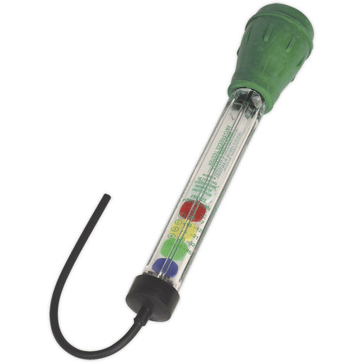 Propylene Glycol Antifreeze Tester - Easy-to-Read Temperature Table - Disc Type Loops