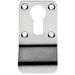 Euro Profile Cylinder Latch Pull Handle 78 x 44mm Satin Stainless Steel Loops