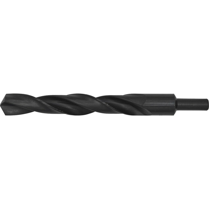 24 x 230mm HSS Roll Forged Blacksmith Drill Bit - Reduced Shank - 165mm Flute Loops