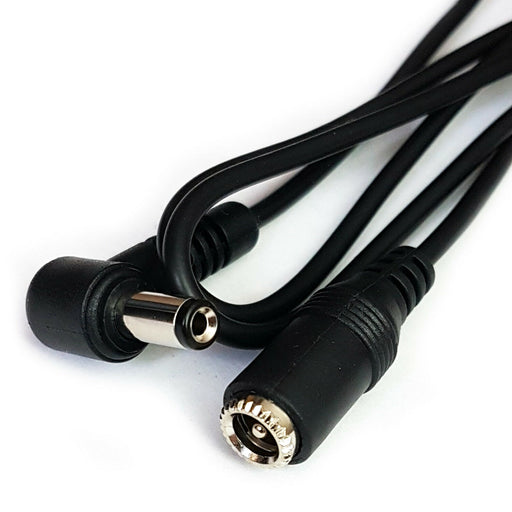 3m *5.5mm x 2.1mm* Right Angled DC Power Extension Cable Lead Plug to Socket Loops