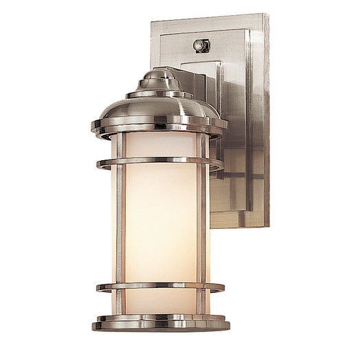 Outdoor IP44 Wall Light Sconce Brushed Steel LED E27 60W Bulb External d00822 Loops