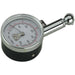 60psi Premium Tyre Pressure Gauge with 45 Degree Angled Chuck - Metal Body Dial Loops