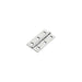 PAIR 50 x 28 x 1.5mm Cabinet Hinge Polished Chrome Small Cupboard Door Loops