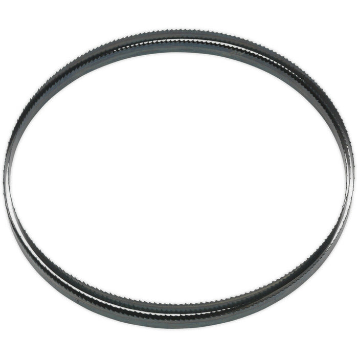 1712 x 10 x 0.35mm Bandsaw Blade Hardened Steel Teeth 10 TPI Wood Plastic Metal Loops