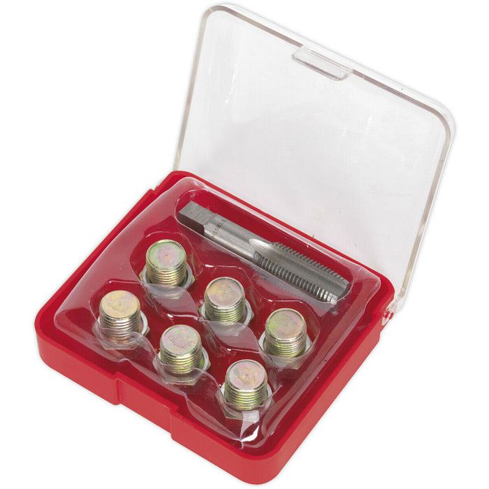 Oil Drain Plug Thread Repair Set - M15 x 1.5mm Tap - Sump Gearbox & Drain Plug Loops