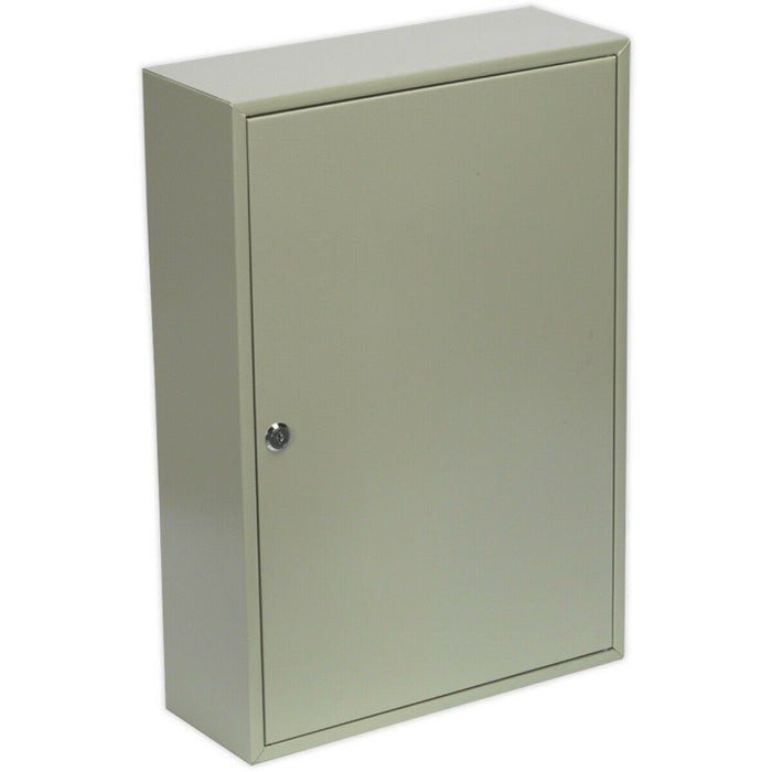Wall Mounted Locking Key Cabinet Safe - 200 Key Capacity - 375 x 550 x 140mm Loops
